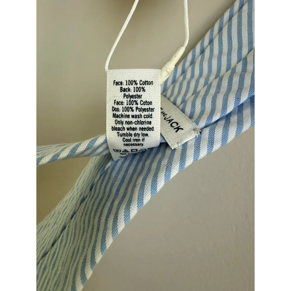 NWT Boys Blue and White Striped Tie